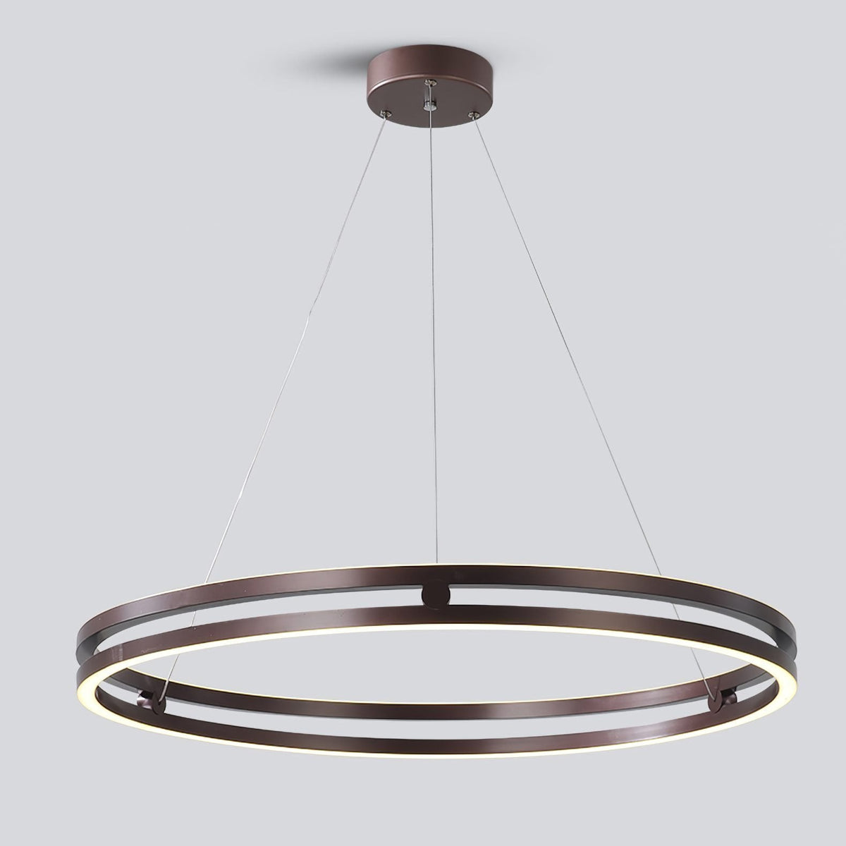 Partners Double Wheel Chandelier