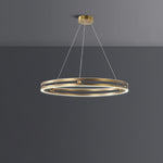 Partners Double Wheel Chandelier