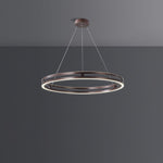 Partners Double Wheel Chandelier