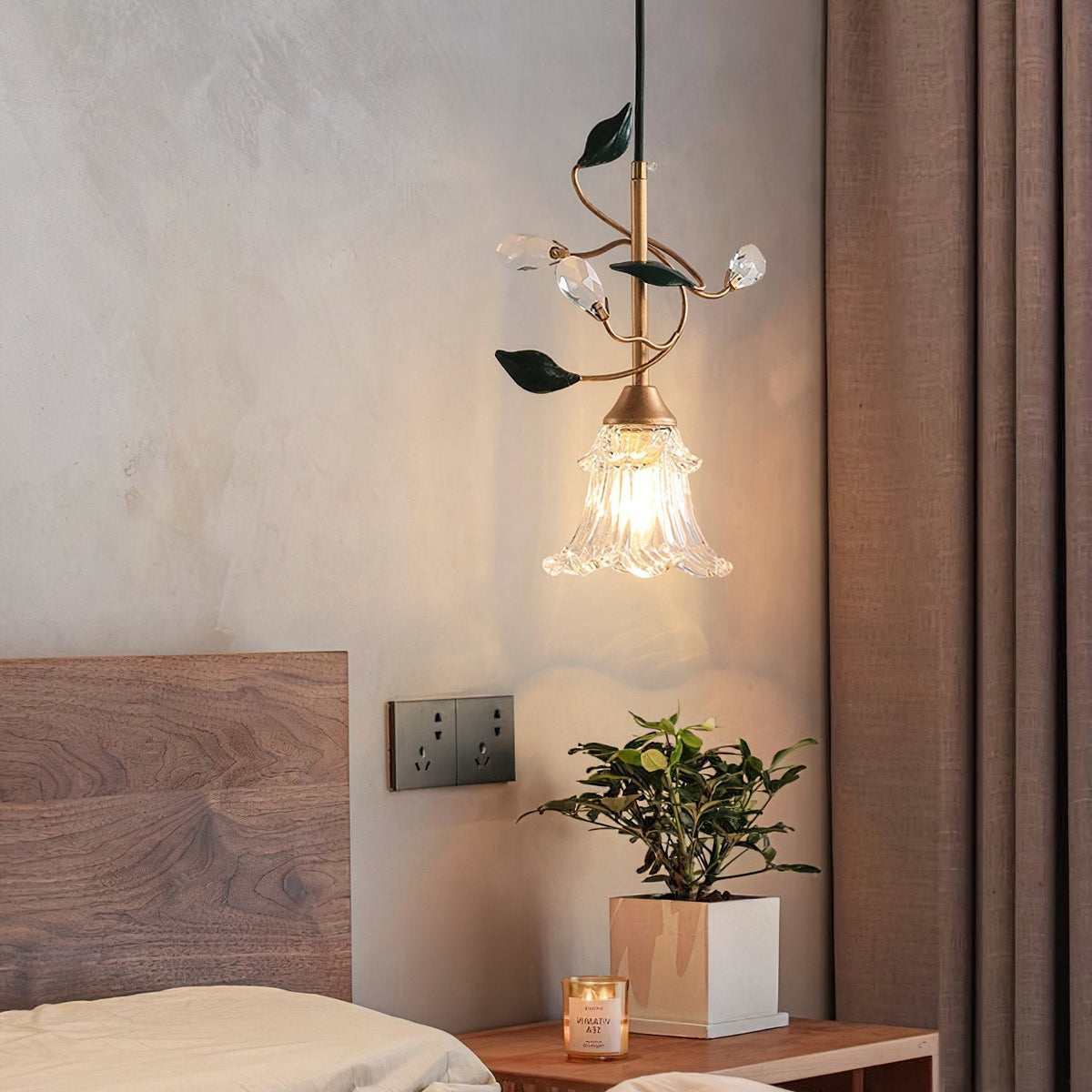Pastoral Flower Pendant Light