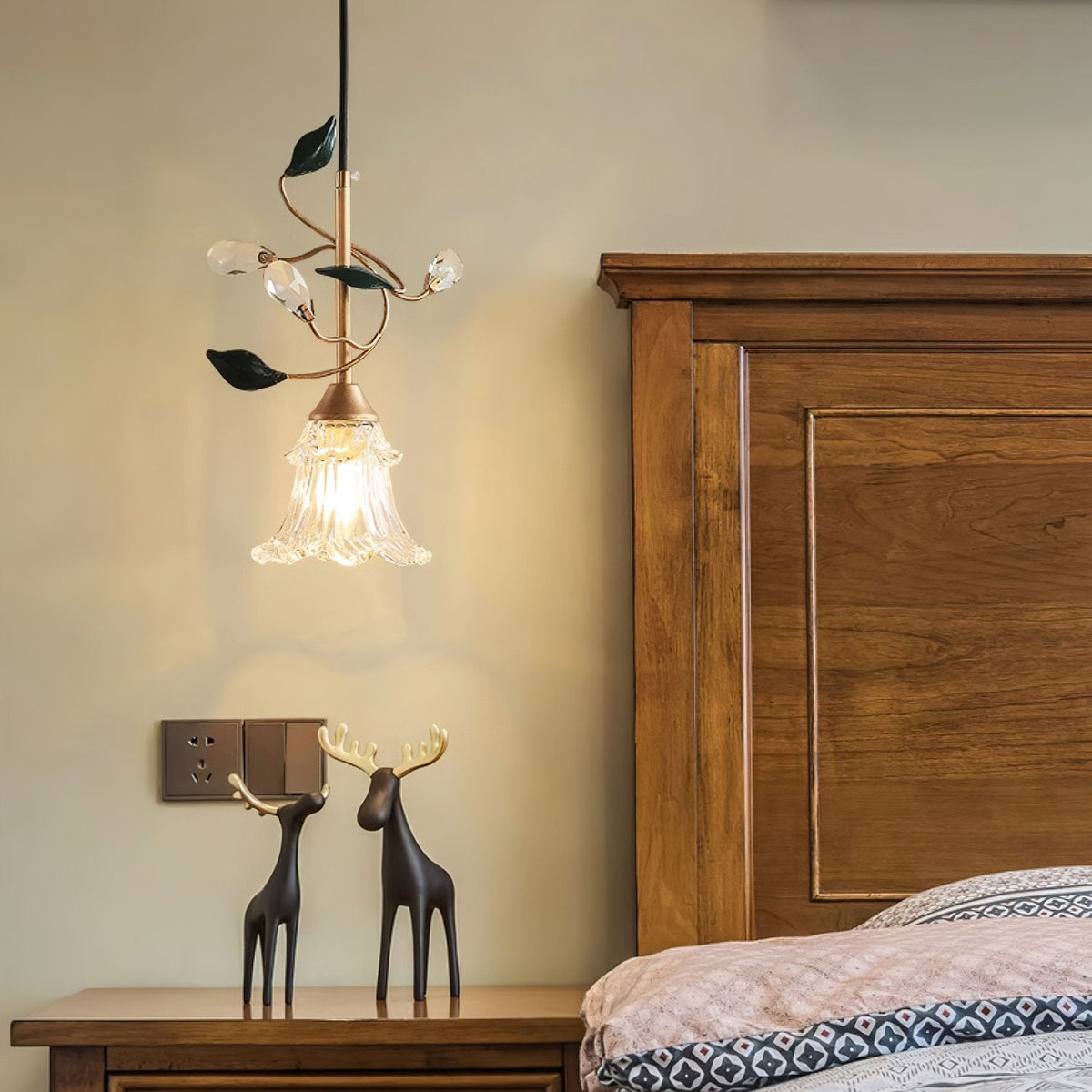 Pastoral Flower Pendant Light