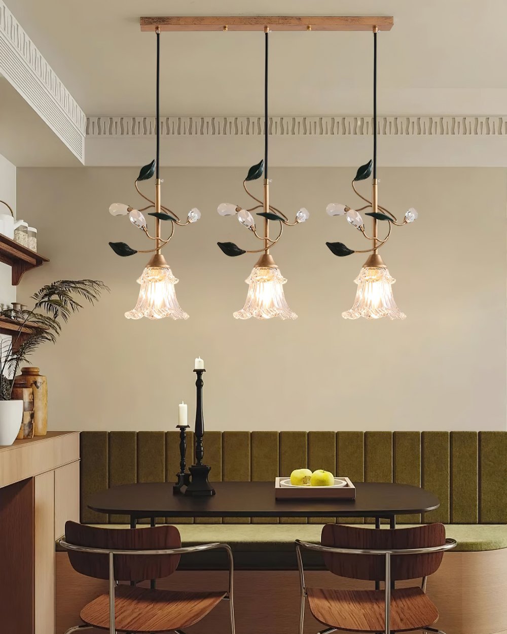 Pastoral Flower Pendant Light