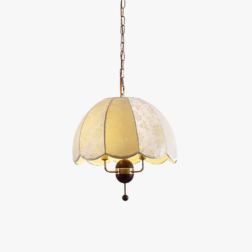 Pastoral Scallop Pendant Lamp