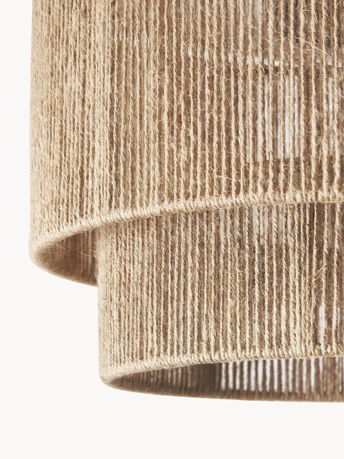 Patrici Woven Hemp Rope Ceiling Light, Modern Drum Shade Pendant for Living Room, Bedroom, Dining Room