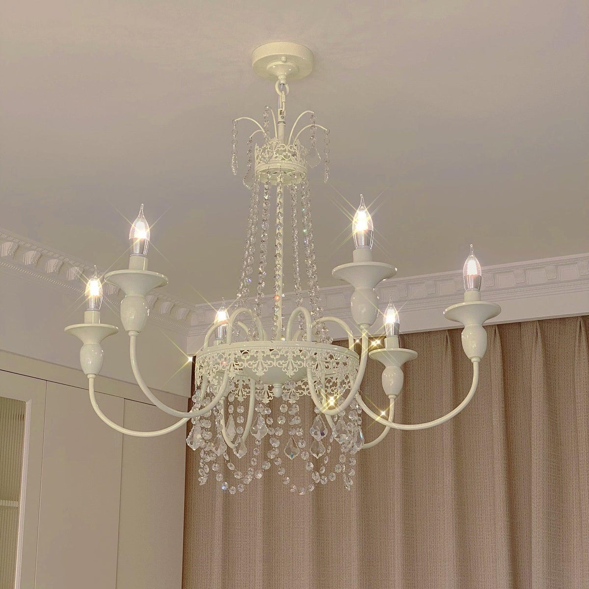 Pavia Crystal Chandelier for Dining Room and Living Room