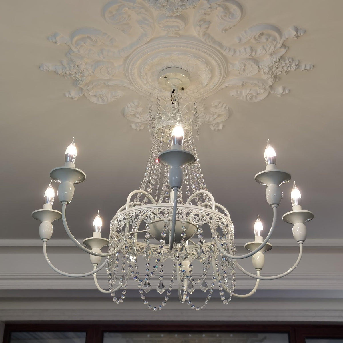 Pavia Crystal Chandelier for Dining Room and Living Room