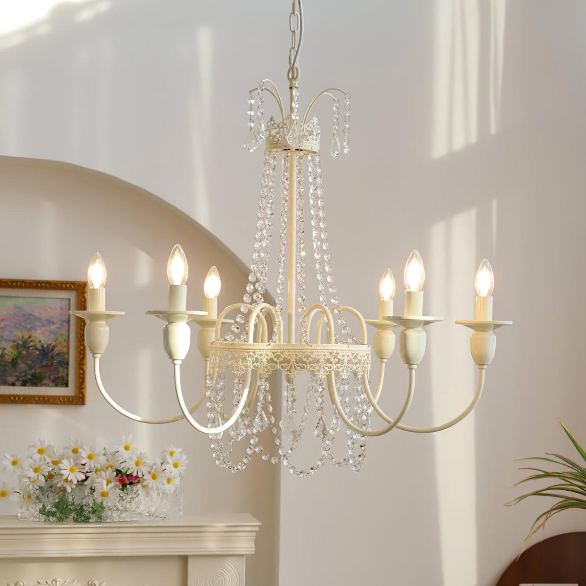 Pavia Crystal Chandelier for Dining Room and Living Room