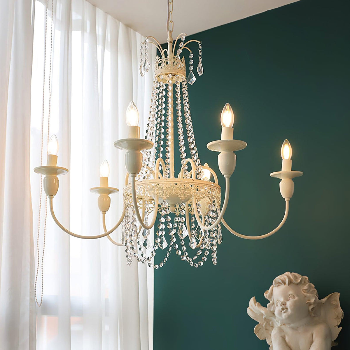 Pavia Crystal Chandelier for Dining Room and Living Room