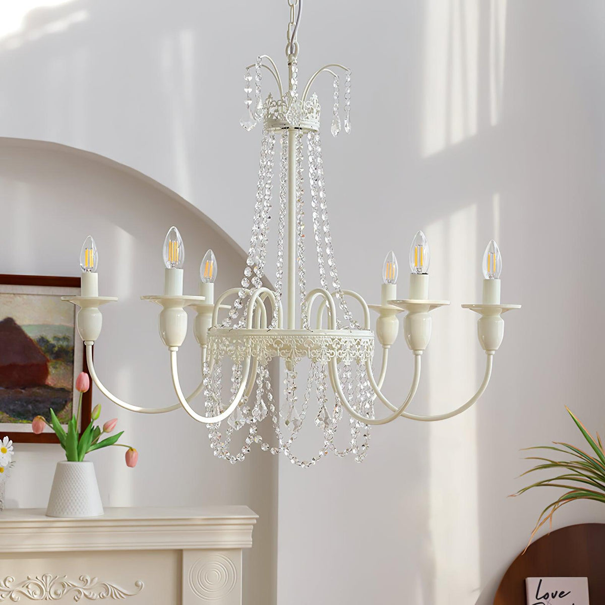 Pavia Crystal Chandelier for Dining Room and Living Room