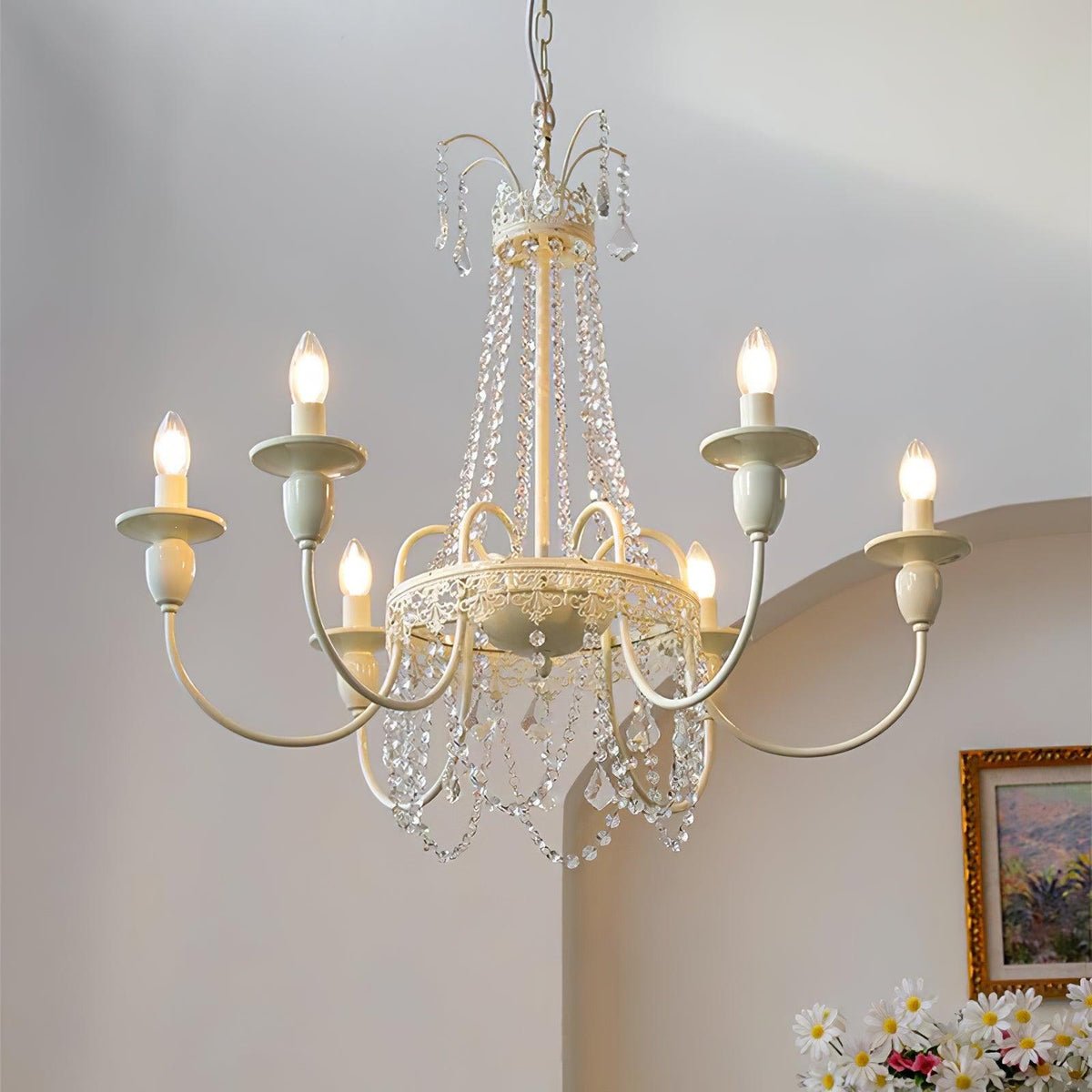 Pavia Crystal Chandelier for Dining Room and Living Room