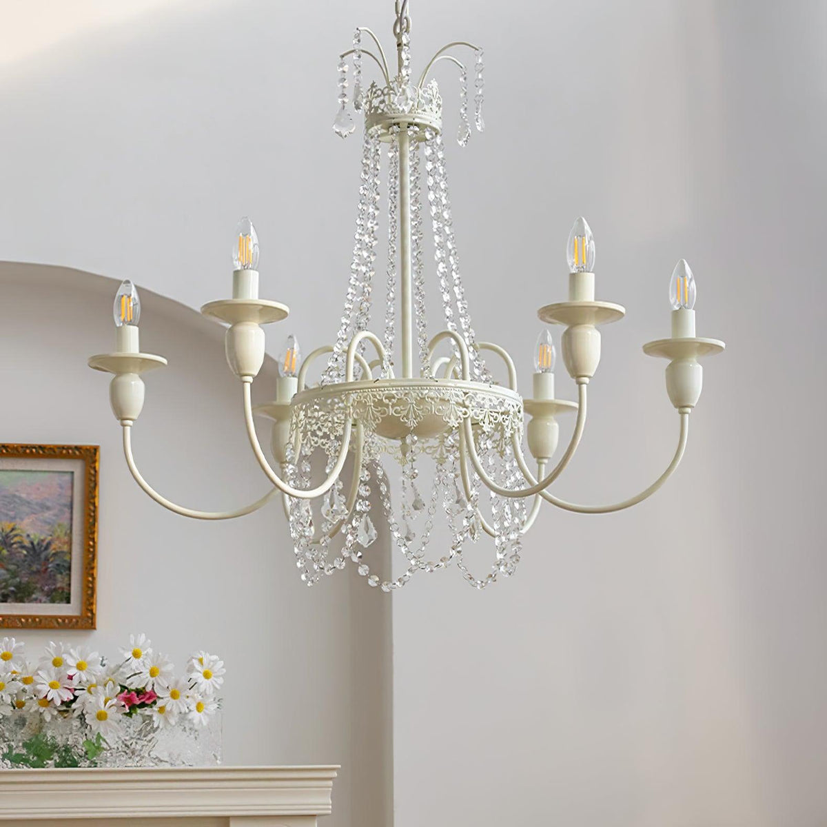 Pavia Crystal Chandelier for Dining Room and Living Room