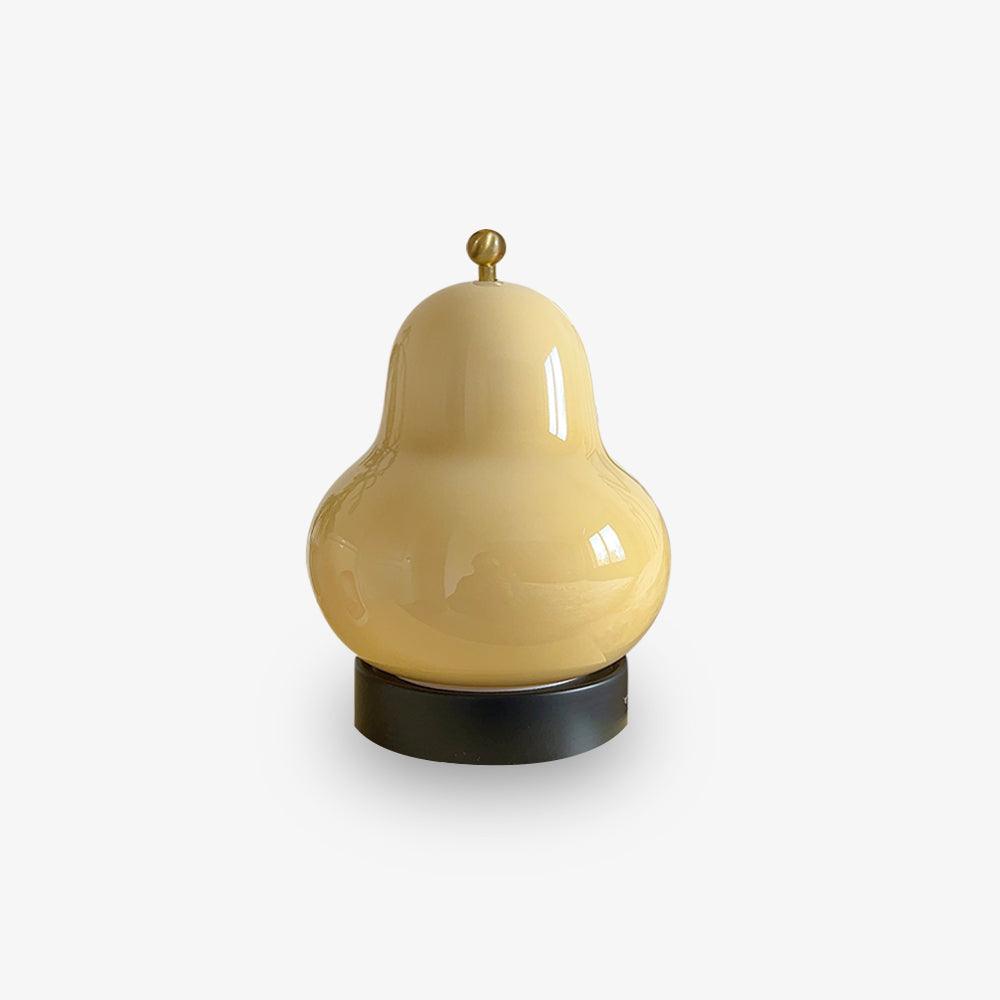 Pear Built In Battery Table Lamp