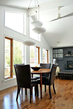 Triple Pear Bubble Silk Pendant Light – Modern Designer Chandelier