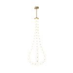 Glass Pearl Necklace Chandelier