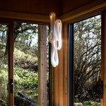 Pearlescent Glass Filament Chandelier – Modern Designer Pendant Light