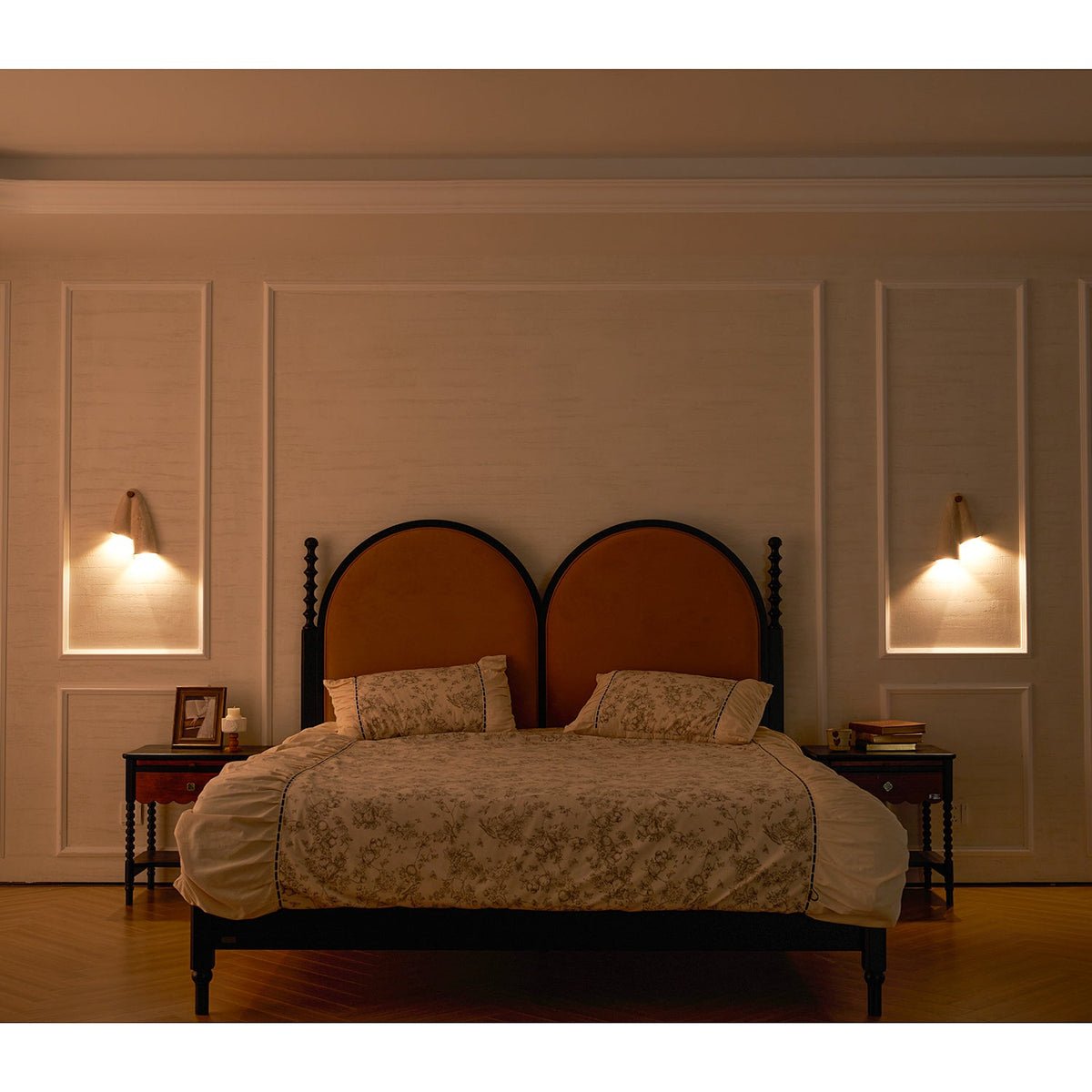 Velo Draped Stone Wall Sconce in Natural Travertine