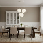Pebble Glow LED Pendant Light – Sculptural Glass Chandelier for Dining & Living
