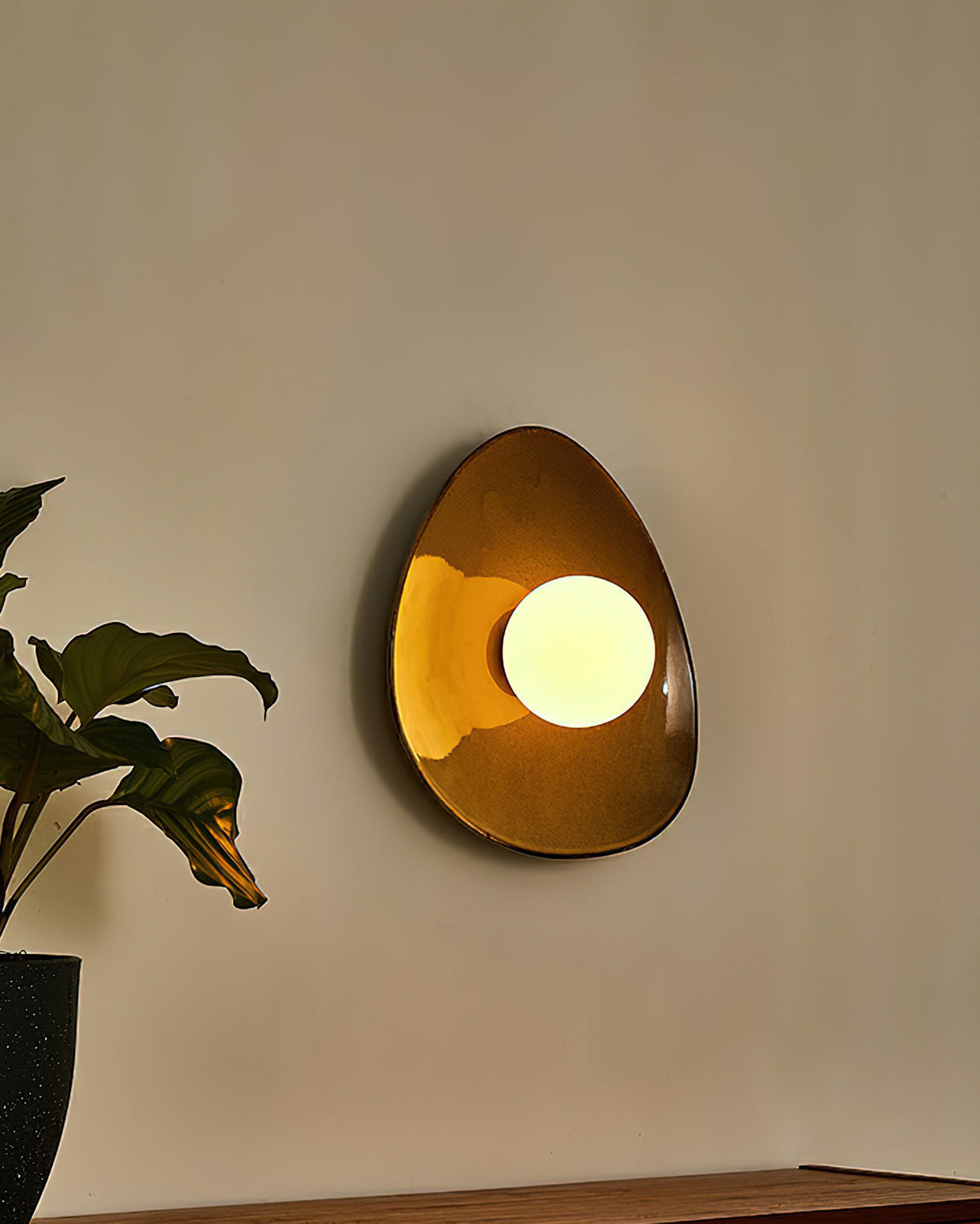 pebble-disc-wall-light