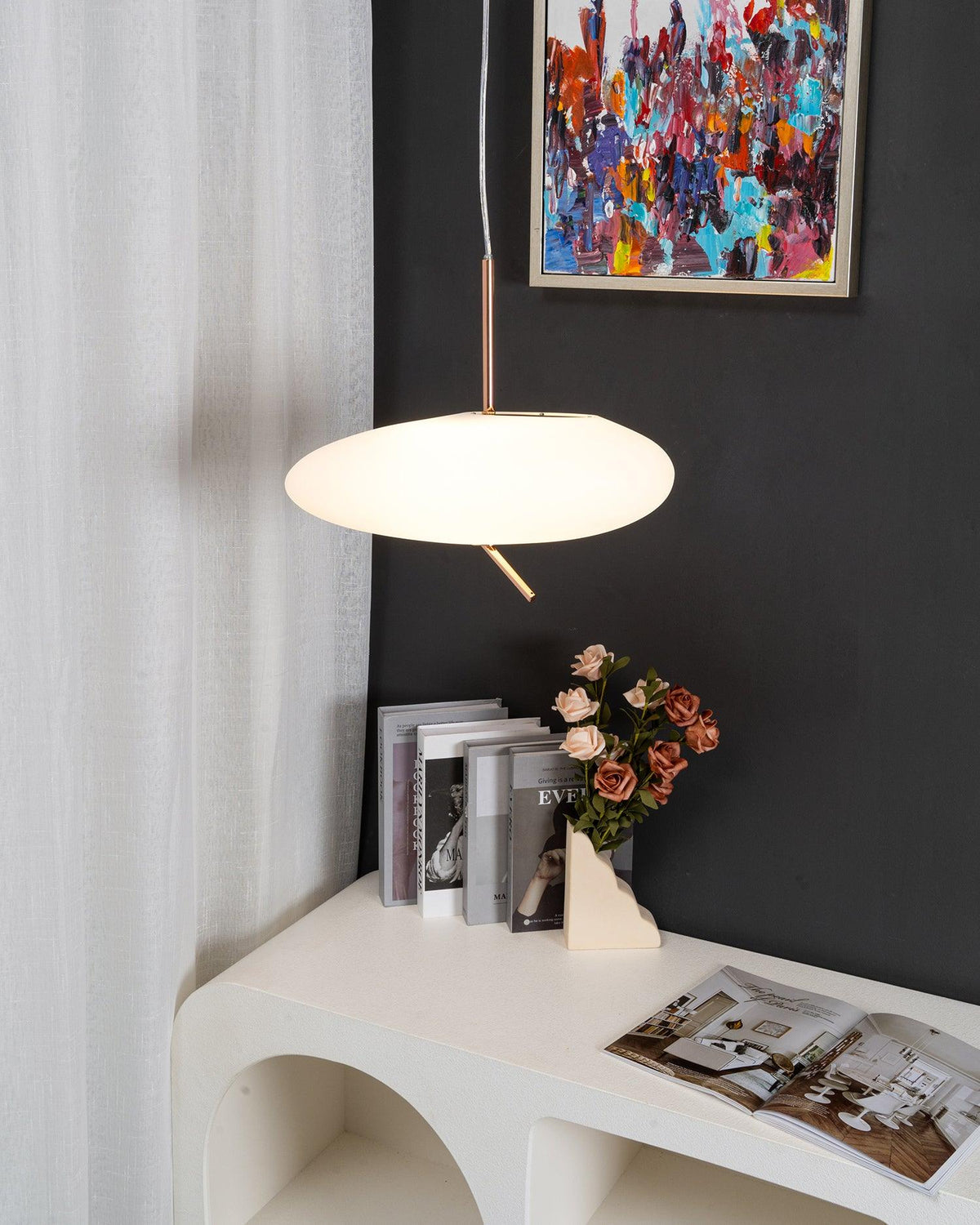 Pebbles Glass Pendant Light