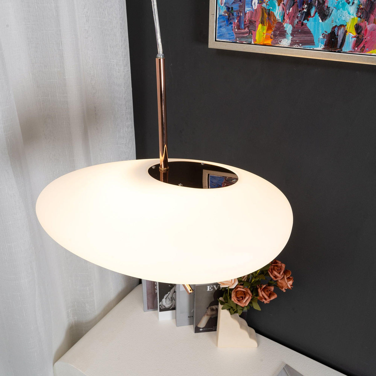 Pebbles Glass Pendant Light
