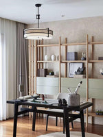 Pedesina Modern Black Mesh LED Chandelier for Dining Room