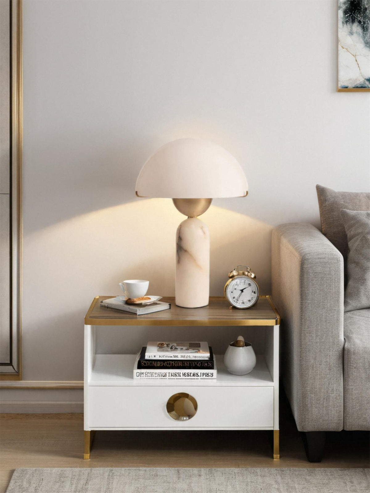 Peono Alabaster Table Lamp