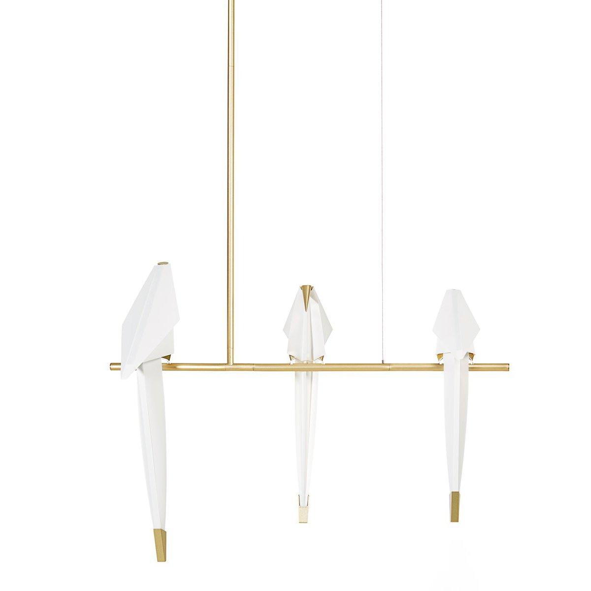 Paper Crane Bird Led Chandelier