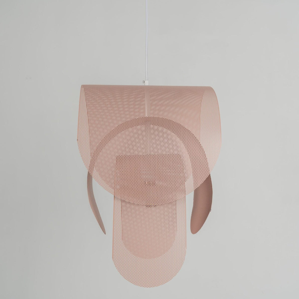 Perforated Metal Pendant Light