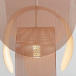 Perforated Metal Pendant Light