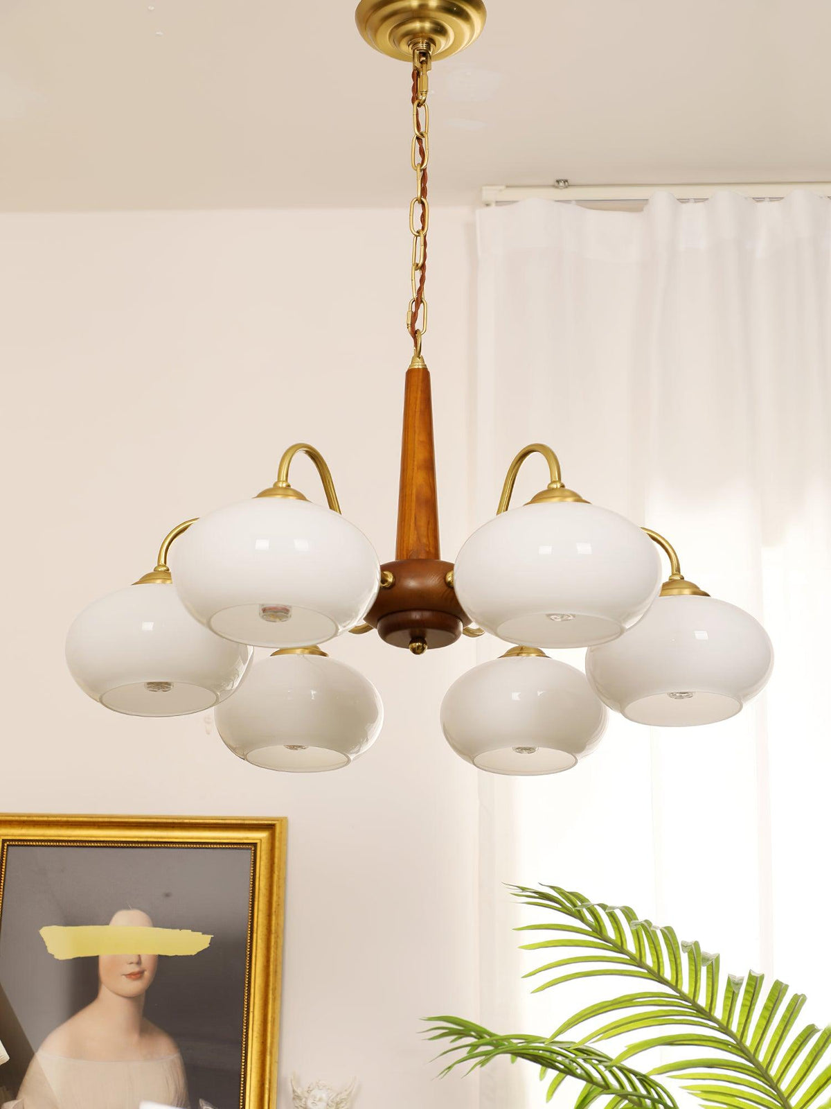 persimmon-chandelier