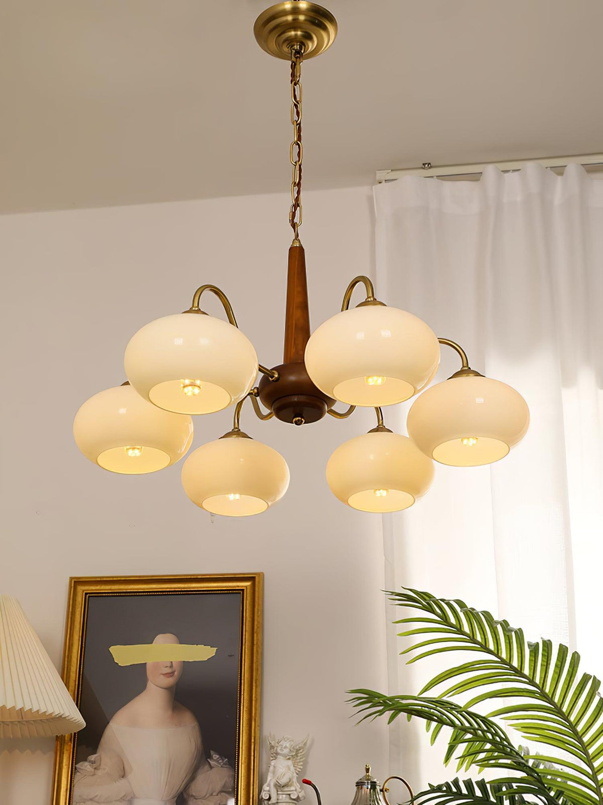 persimmon-chandelier
