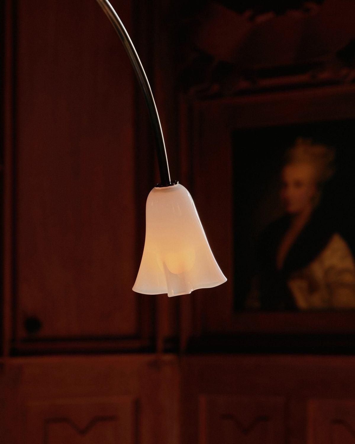Petalia Blossom Chandelier – Floral Glass Pendant Light for Dining Room and Living Room