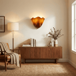 Petalia Sculptural Glass Wall Sconce | Modern Organic Lighting