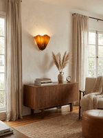 Petalia Sculptural Glass Wall Sconce | Modern Organic Lighting