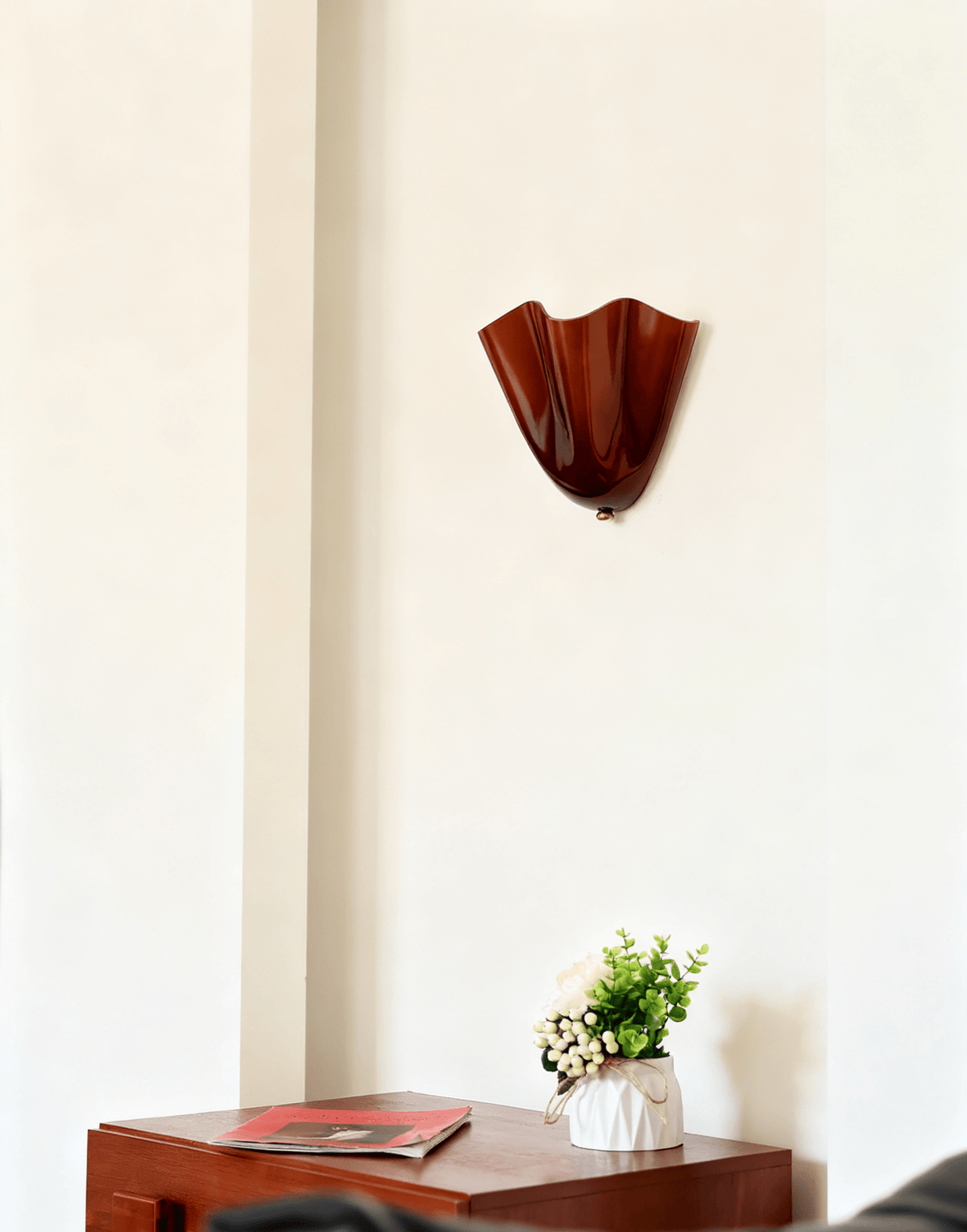 Petalia Sculptural Glass Wall Sconce | Modern Organic Lighting
