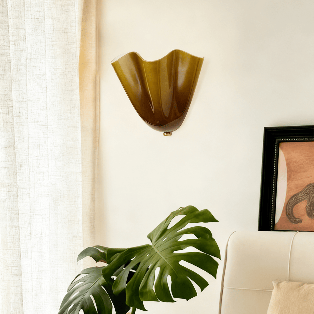 Petalia Sculptural Glass Wall Sconce | Modern Organic Lighting