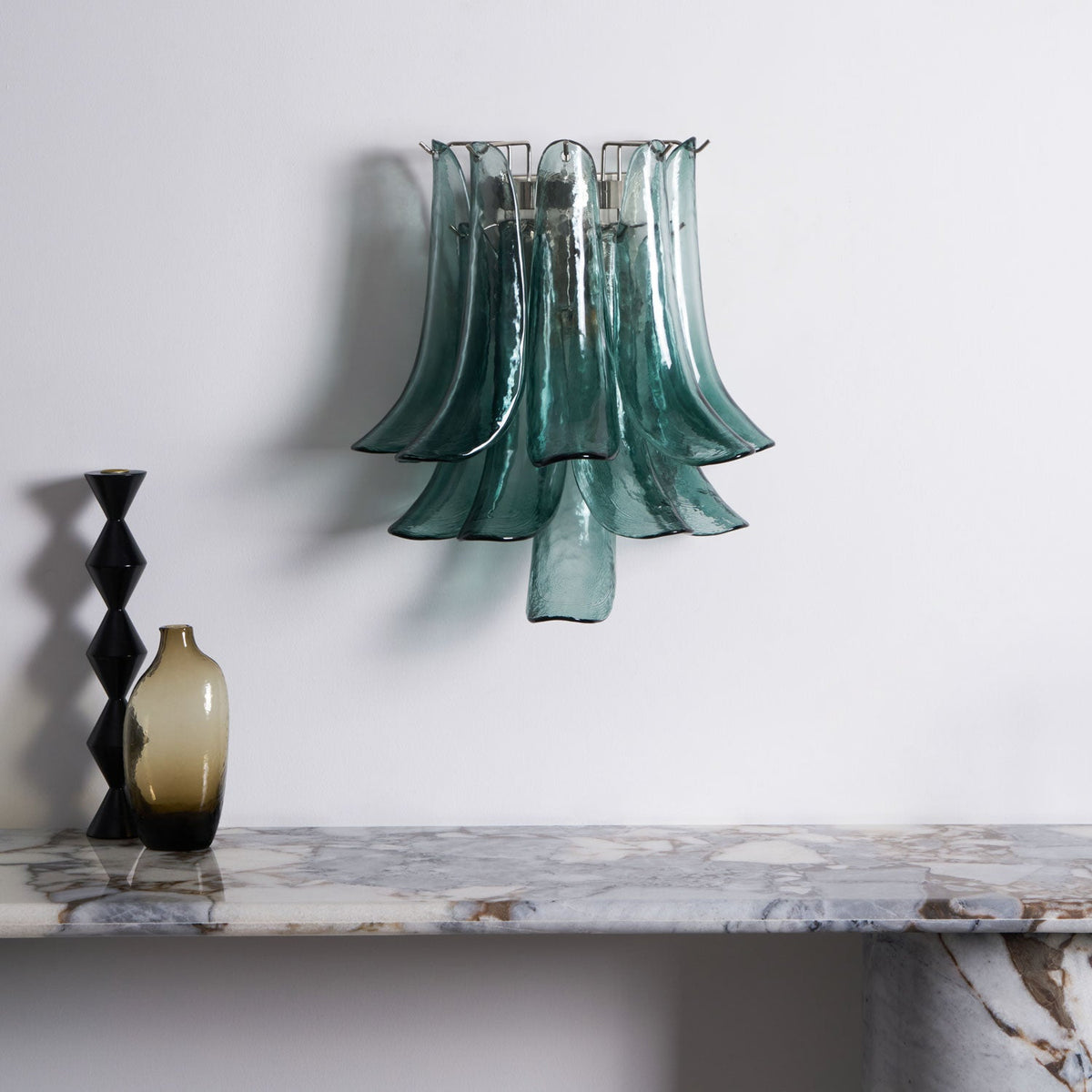 Petalo Glass Wall Light | Hand-Blown Murano-Style Sconce
