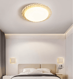 Petra Travertine LED Ceiling Light – Modern Flush Mount for Bedroom & Living Room