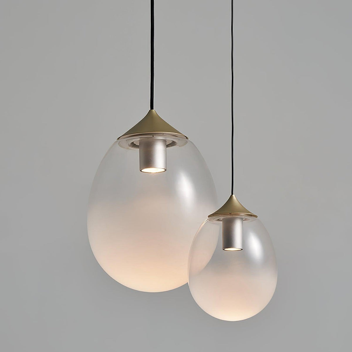 Petra Glass Pendant Light – Modern Minimalist Hanging Lamp for Dining and Living Spaces