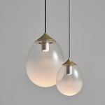 Petra Glass Pendant Light – Modern Minimalist Hanging Lamp for Dining and Living Spaces