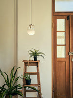 Petra Glass Pendant Light – Modern Minimalist Hanging Lamp for Dining and Living Spaces