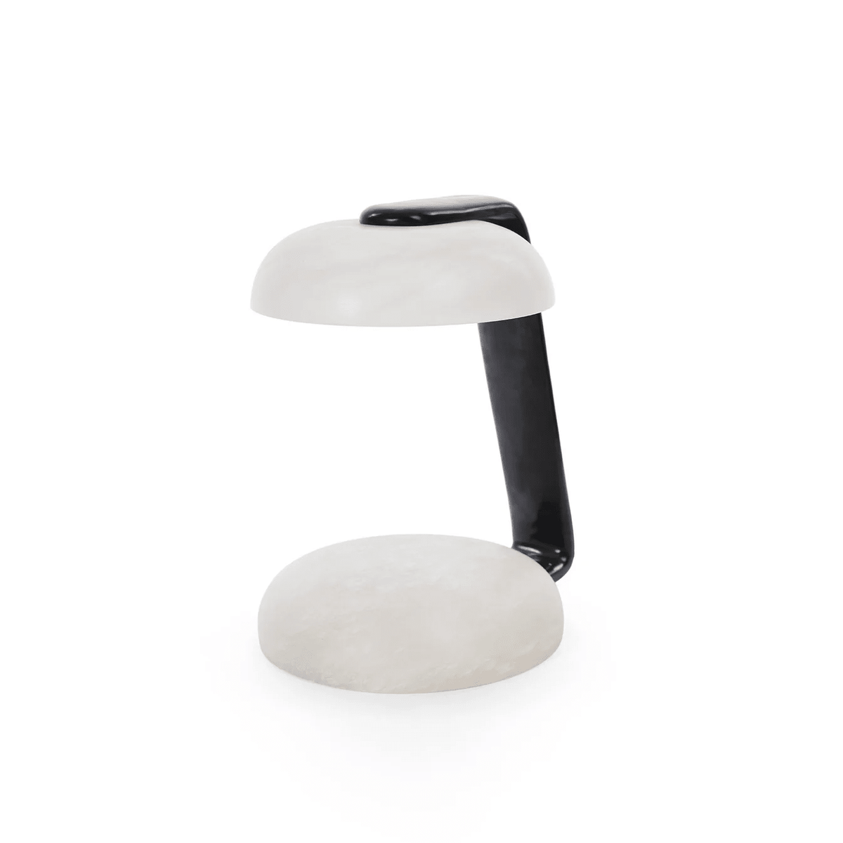 Petralis Alabaster Table Lamp – Hand-Carved Stone Desk Light
