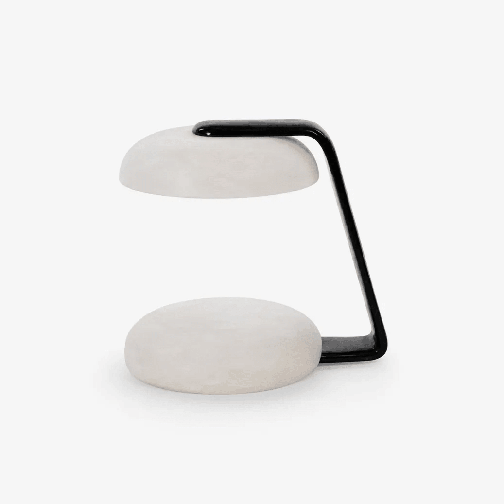 Petralis Alabaster Table Lamp – Hand-Carved Stone Desk Light