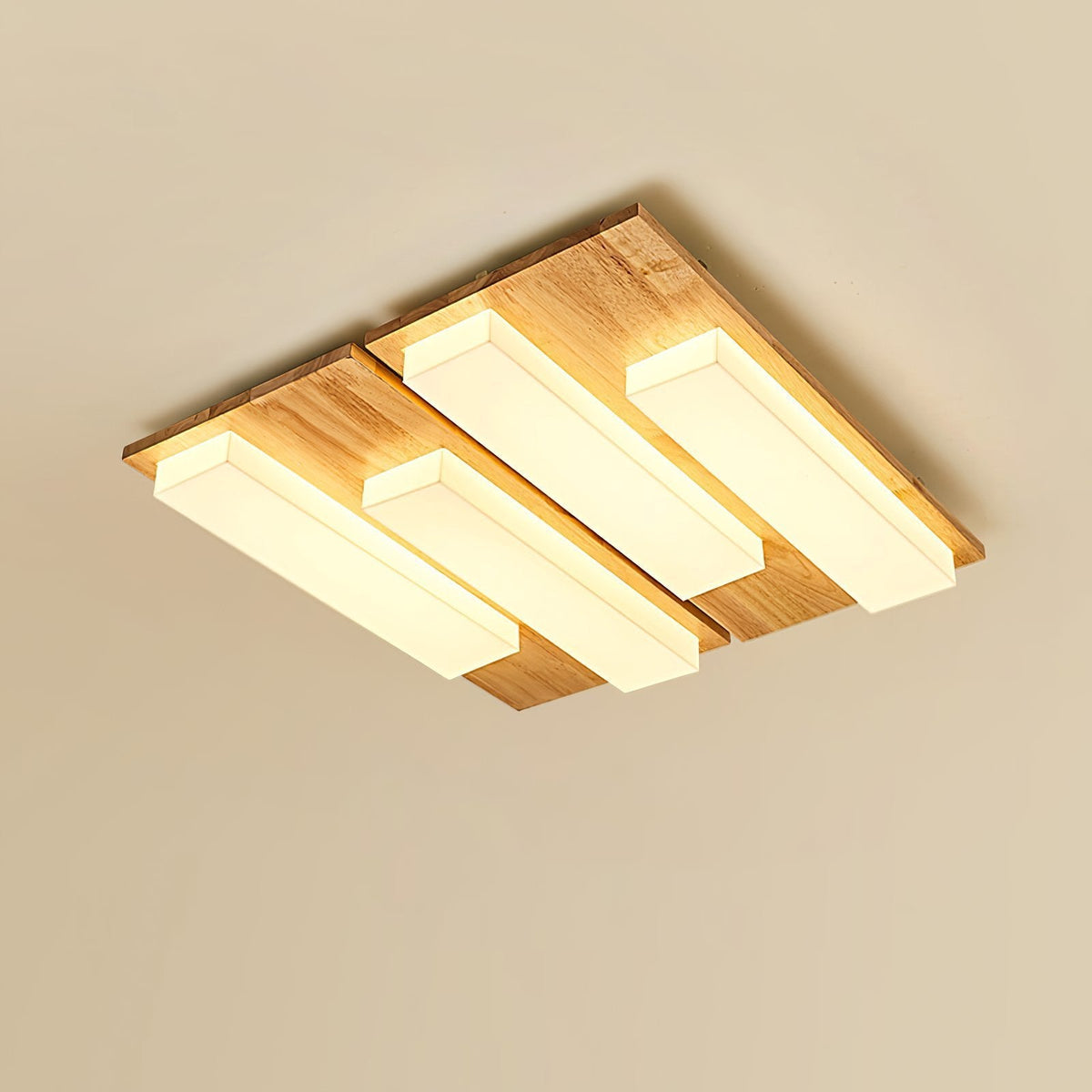 Piano Wood Art Ceiling Lamp