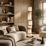Pillar Alabaster Floor Lamp — Sculptural Glowing Stone Column for Modern Interiors