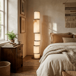 Pillar Alabaster Floor Lamp — Sculptural Glowing Stone Column for Modern Interiors