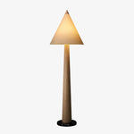 Pinecone Wooden Floor Lamp – Handcrafted Natural Illumination