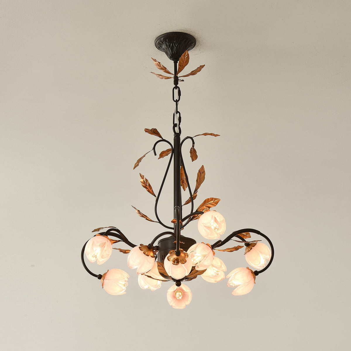 pink-tulip-chandelier