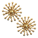 Pistillino Brass Wall Sconce – Modern Gold Orb Lighting Fixture