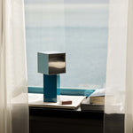 Cubic Accent Portable Table Lamp – Modern Minimalist Rechargeable LED Light